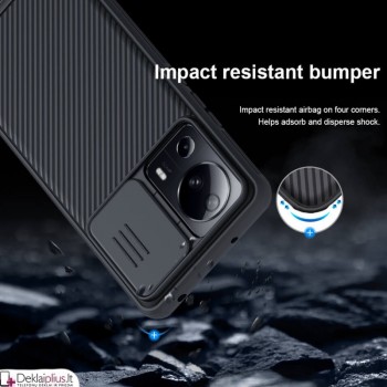 Nillkin Camshield dėklas su kameros apsauga - juodas (Xiaomi 13 Lite) Nillkin Camshield dėklas su kameros apsauga - juodas (Xiaomi 13 Lite)